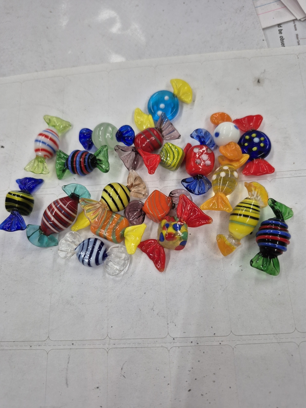 Vintage Murano Style Hand- Blown Glass Sweets